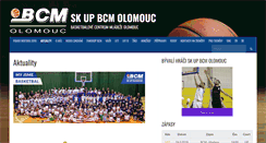 Desktop Screenshot of bcmolomouc.cz