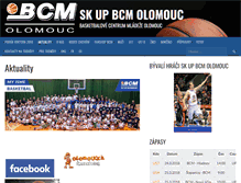 Tablet Screenshot of bcmolomouc.cz